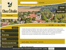 Tablet Screenshot of cihalin.cz